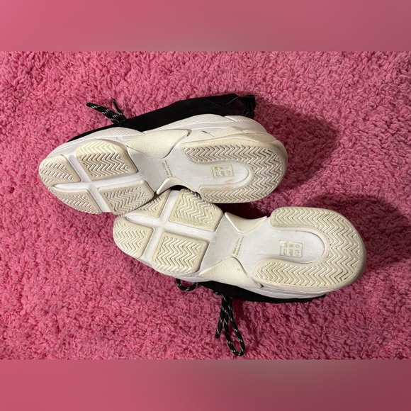 Jeffrey Campbell Lo-Fi Black White White Chunky Platform Sneaker - Picture 5 of 6